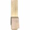 Ekena Millwork Bellingham Rough Sawn Timber Gable Bracket, Douglas Fir, 96"W x 24"H x 6"D x 6"F, 6/12 Pitch GBW096X24X0606BEL00RDF - alternate 4